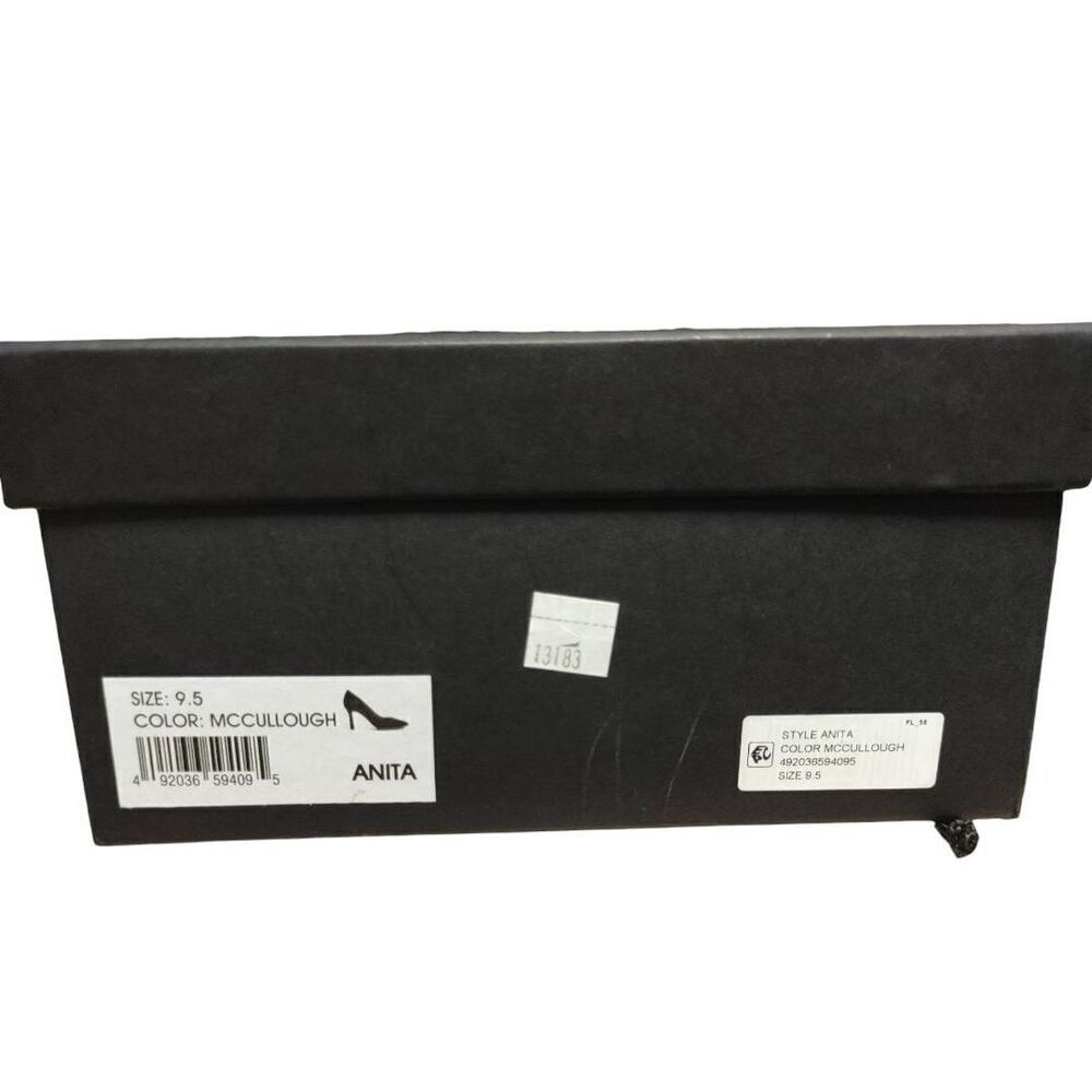 Anita Nubuck Pointed Toe Pumps by Salone Monet Light Cream Sz 9.5M - Picture 11 of 11